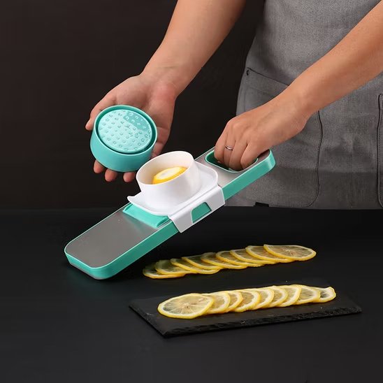 Coupe légumes base anti décapante et nettoyage facile