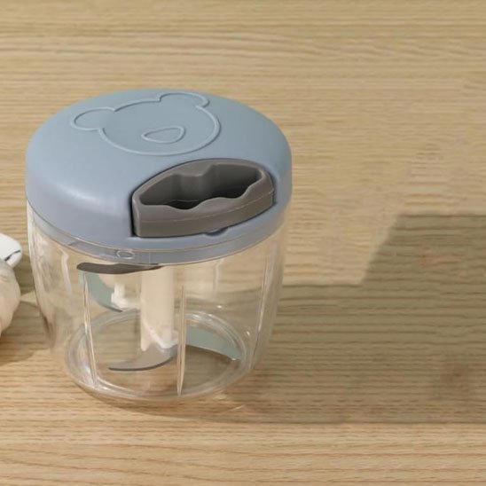 Hachoir bol transparent gradue