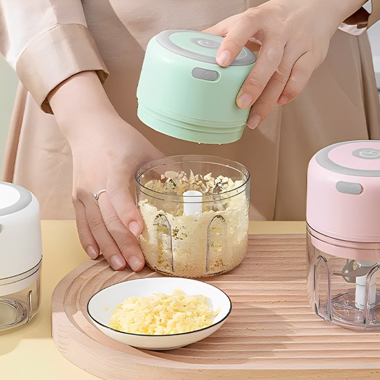 hachoir sans fil systĂšme rechargeable par USB