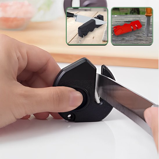 Aiguiseur couteau noir pour toute lames
