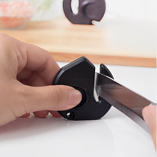 Aiguiseur couteau petit tiens dans la poche 