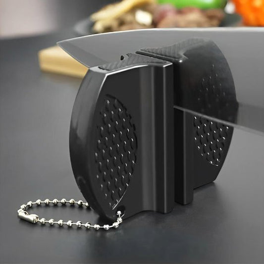 avec ce aiguiseur couteau dites adieux au couteau qui écrase au lieu de couper