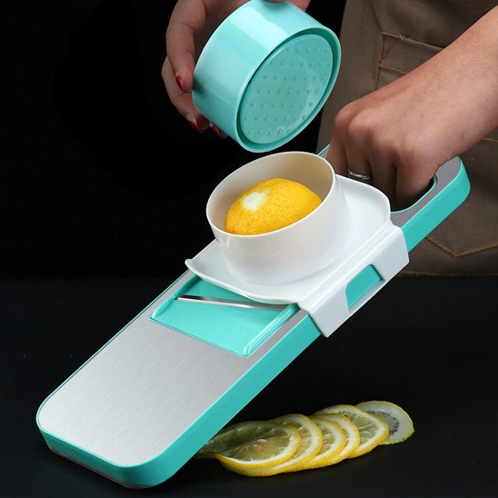 Coupe légumes  avec poignée  ergonomique pour une  prise en main optimal