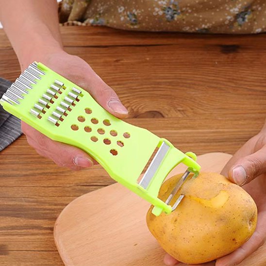 Coupe légumes combiné éplucheur