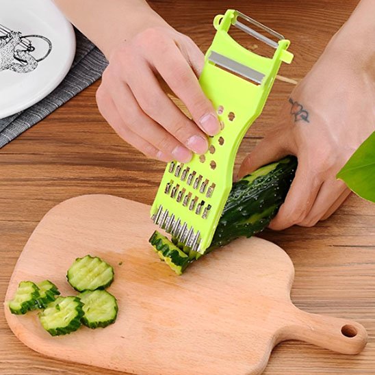 Coupe legumes multifonction 3 en 1