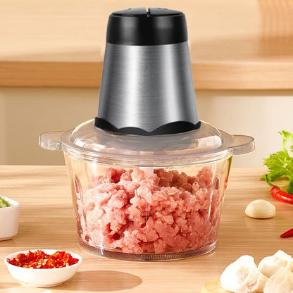 hachoir a viande  electrique noir