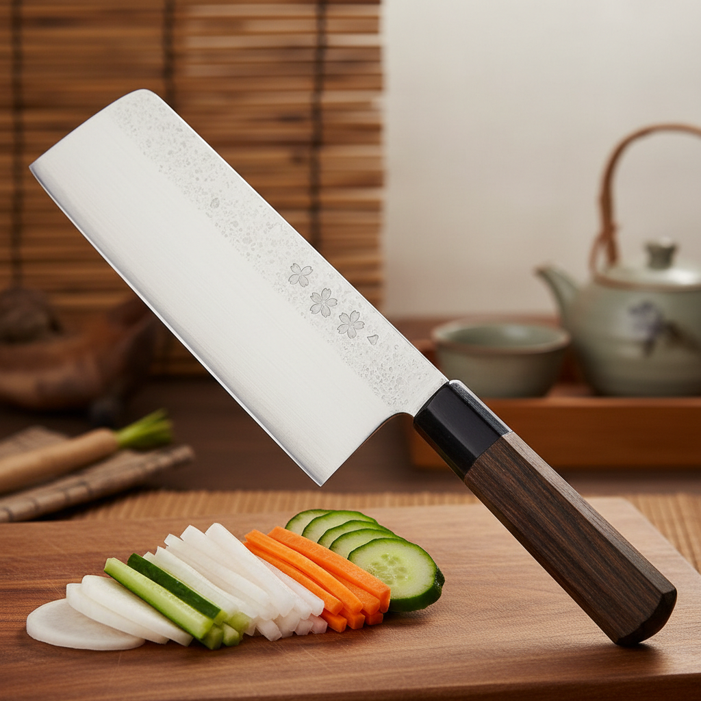 Couteau Nakiri légumes