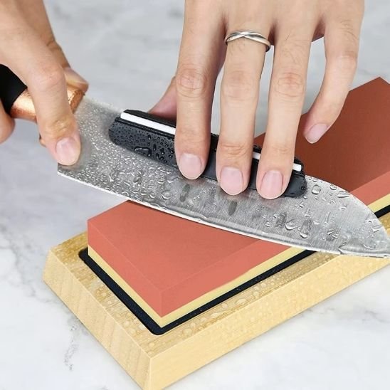 Pierre à aiguiser | Professionnel Double Face