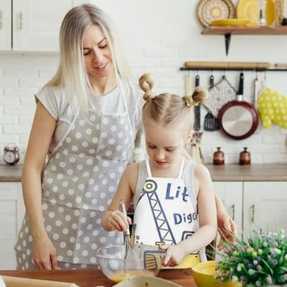 Tablier de cuisine enfant motifs véhicules | Coloré Junior